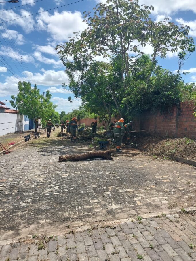 SAAD Leste intensifica ações de limpeza nos bairros