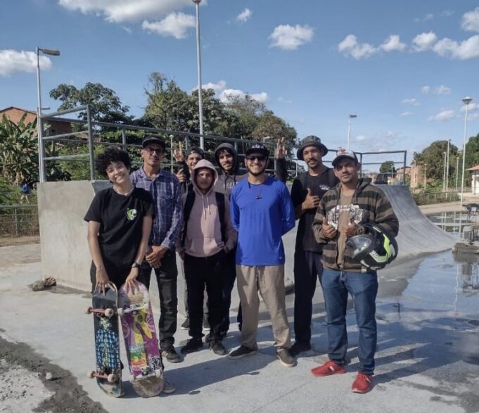 SAAD Sul e FEPISK visitam a obra na Vila da Paz para ajustes na pista de skate