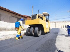 Prefeitura investe mais de R$ 600 mil para asfaltar ruas do Conjunto Parque Sul