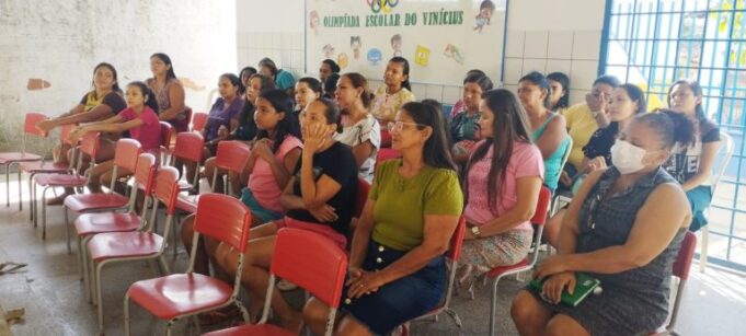 Escola recebe ação de projeto da Semec que reforça a parceria com a família