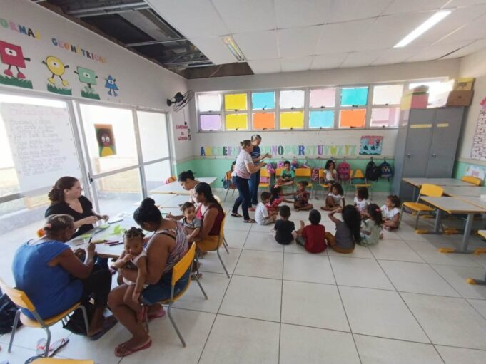 Projeto social é realizado no CMEI Roberto Gonçalves de Freitas