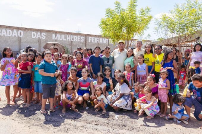 Feira das mulheres do Parque Brasil 4 realiza atividades para crianças