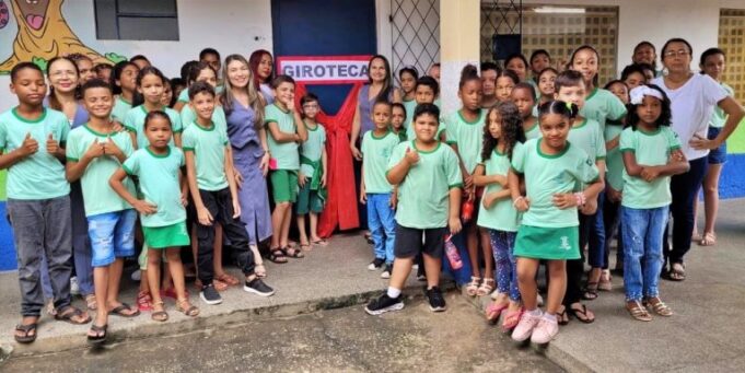 Giroteca é inaugurada na Escola Municipal Deputado Francílio Almeida