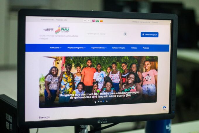 Sites do Governo do Piauí entram em novo padrão digital nesta terça (23)