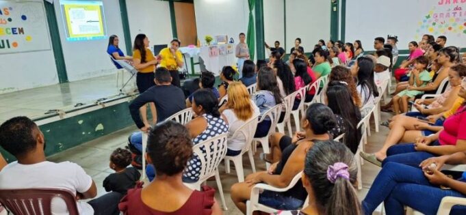 CMEI João Mendes recebe o Projeto Escola de Pais