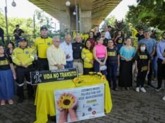 Prefeitura de Teresina lança campanha Maio Amarelo com foco na prevenção dos acidentes e mortes no trânsito