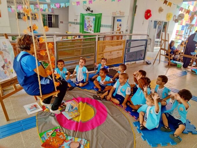 CMEI Thereza Christina desenvolve o projeto “Doses de Leitura”