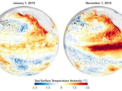 O fenômeno El Niño começou a se estabelecer no Oceano Pacífico e deve ganhar força nos próximos meses, de acordo com meteorologistas da NOAA.